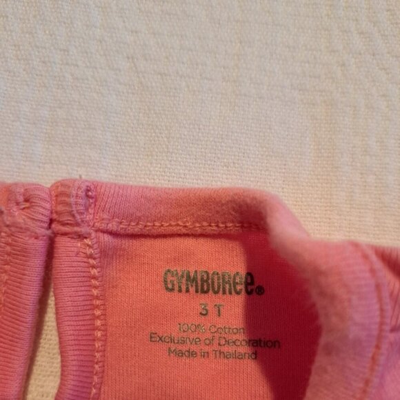Gymboree girls size 3T Tulip Garden line short sleeve shirt - Picture 3 of 5